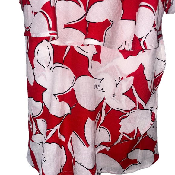 J.O.A Floral Romper Womens Small Off Shoulder Skort - Picture 9 of 12